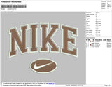 Nike Oval Embroidery