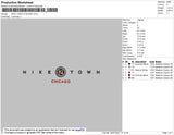Nike Town Chicago Embroidery