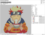 Naruto Ramen Embroidery