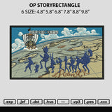 Op Storyrectangle Embroidery File 6 sizes