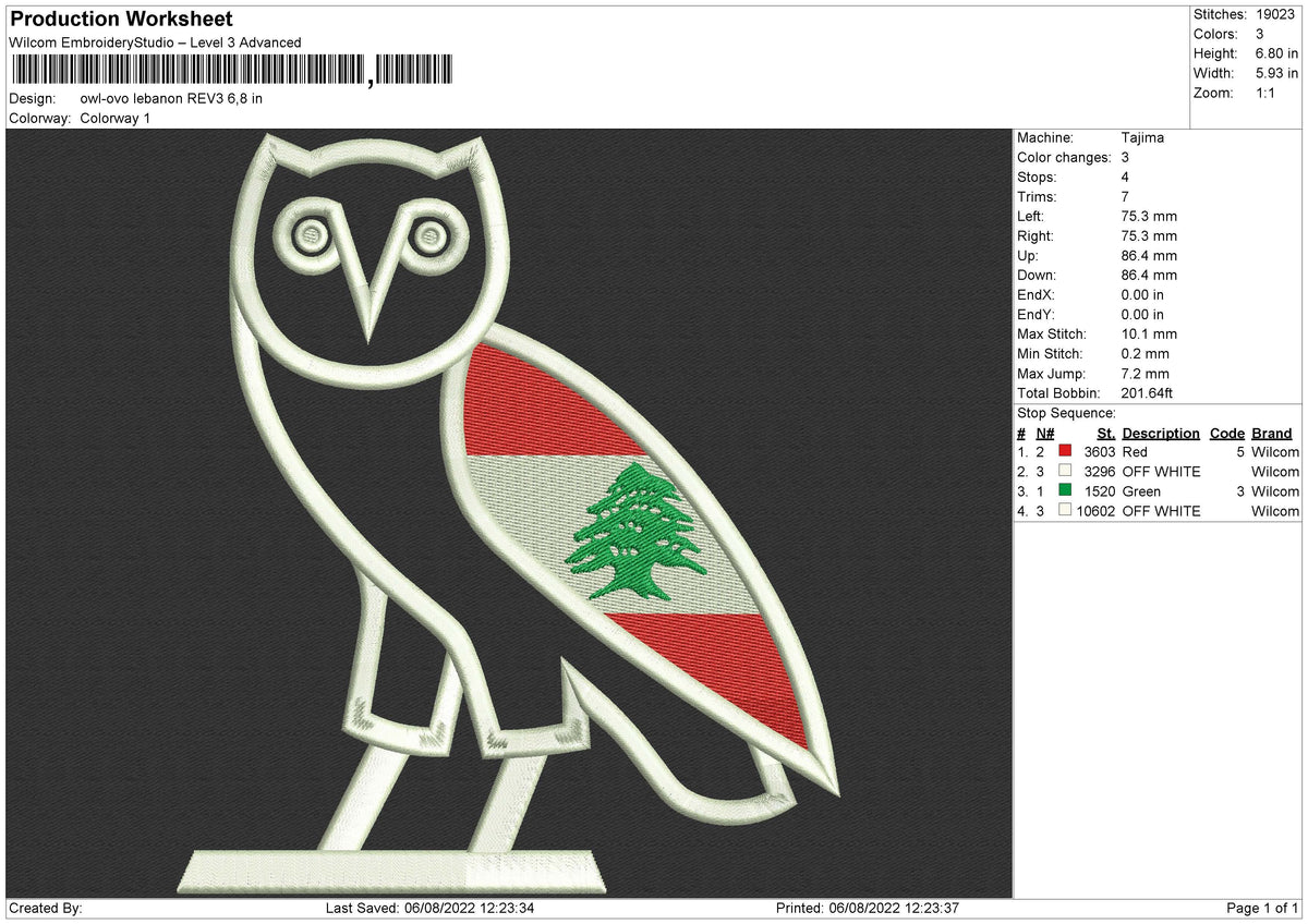 Owl Ovo Lebanon Rev