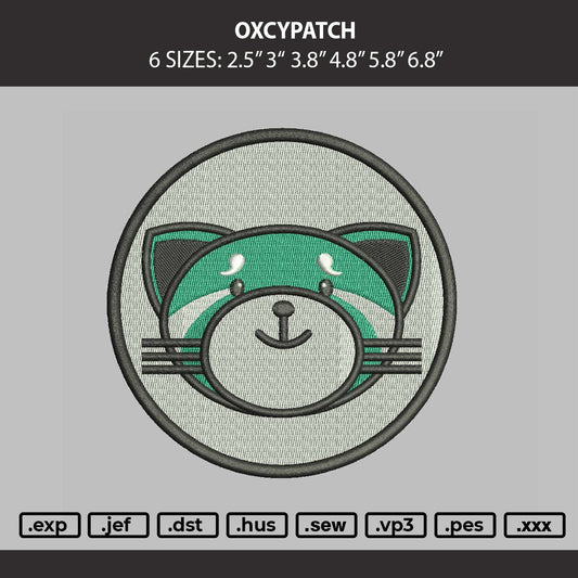 Oxcypatch Embroidery Machine Design File 6 sizes