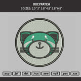 Oxcypatch Embroidery Machine Design File 6 sizes