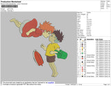 Ponyo Embroidery