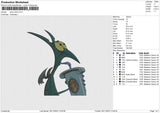 Panic Drink Embroidery File 6 size