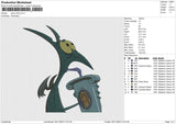 Panic Drink Embroidery File 6 size