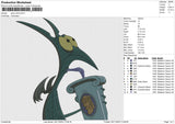 Panic Drink Embroidery File 6 size