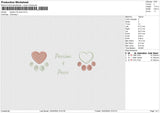 Passion For Paws Embroidery File 6 size