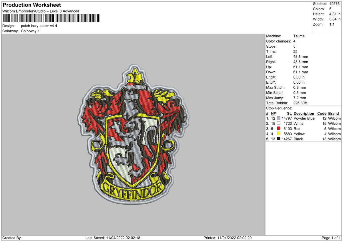 Patch Harry Potter V4