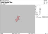 Patrick Hand Embroidery File 6 sizes