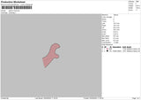 Patrick Hand Embroidery File 6 sizes