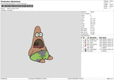 Patrick2603 Embroidery File 6 sizes