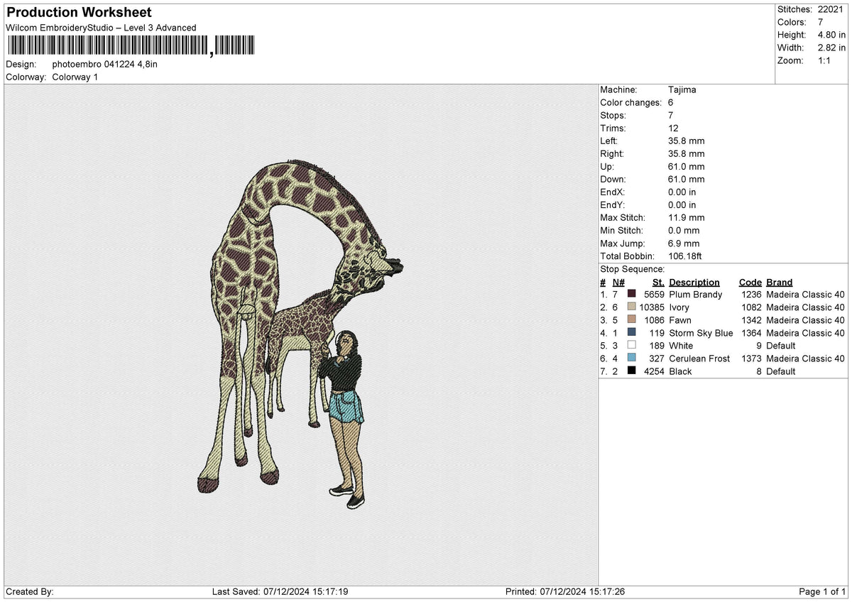 Photoembro 041224 Embroidery File 6 size