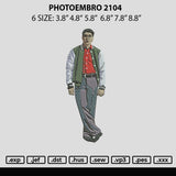 Photoembro 2104 Embroidery File 6 sizes