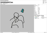 Photoline Dino Embroidery File 6 sizes
