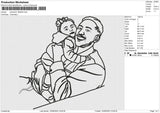 Photoline 160625 Embroidery File 6 size