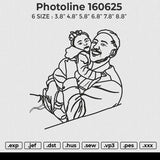 Photoline 160625 Embroidery File 6 size