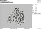 Photoline 2704 Embroidery File 6 sizes
