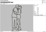 photoline  v115 Embroidery File 4 size