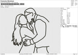 Photo outline v18 Embroidery