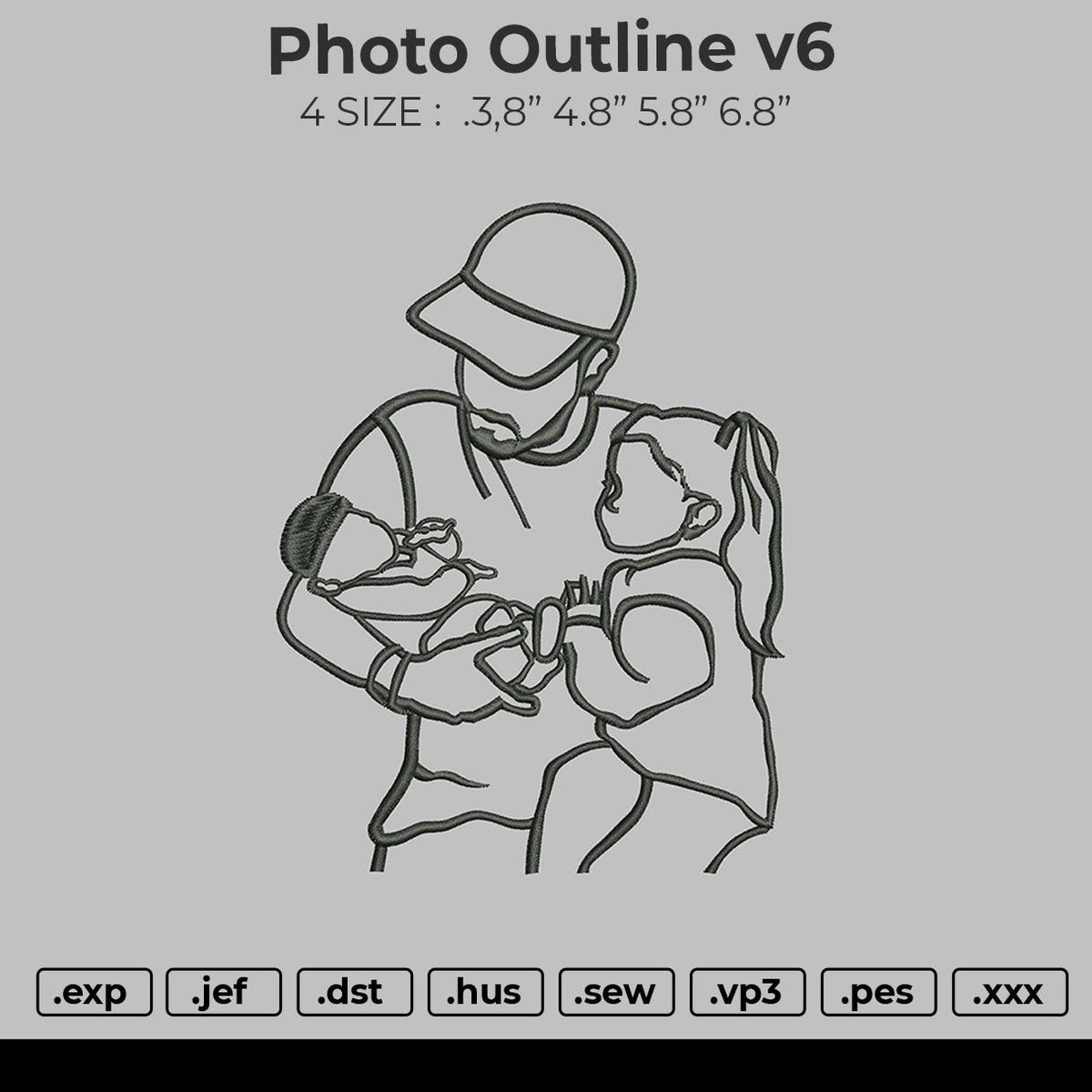 Photo Outline v6 Embroidery