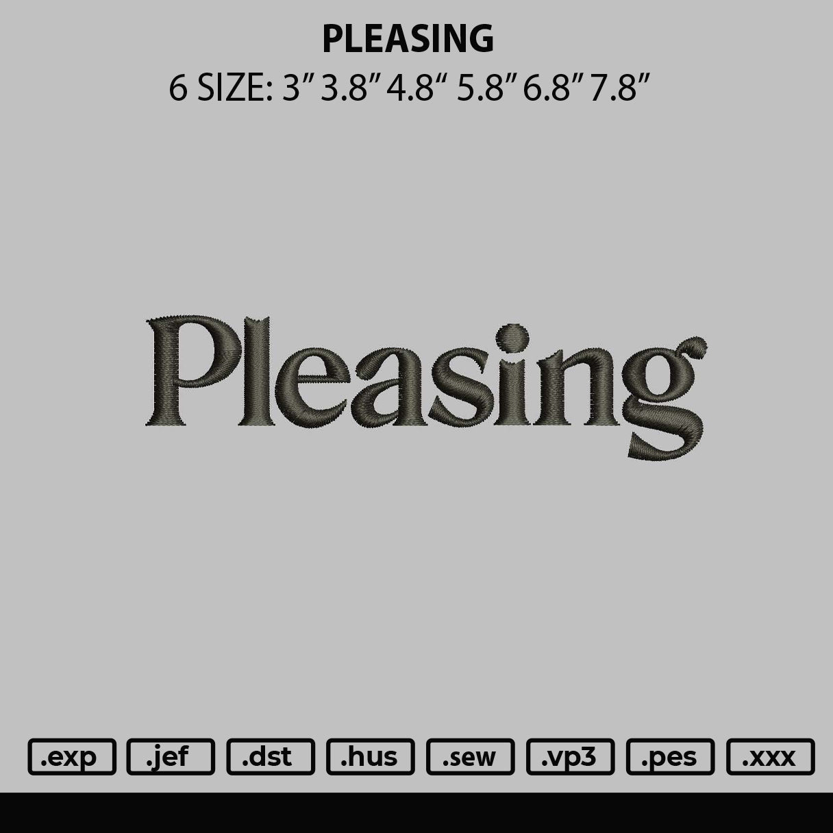 pleasing