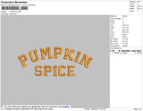 Pumpkin Embroidery