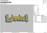 Poketext2504 Embroidery File 6 sizes