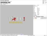 Polo Club Embroidery