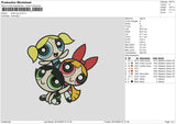 Power Pg V2 Embroidery File 6 sizes