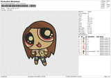Power Puff girl v5 Embroidery File 6 size
