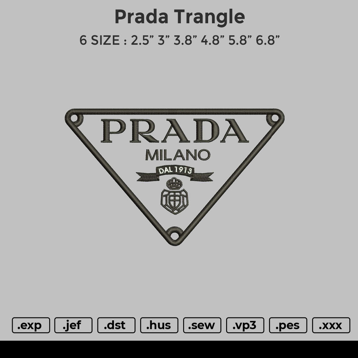 Prada Triangle Logo