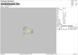 Princess Hand 02 Embroidery File 6 sizes