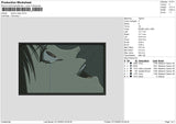 Psycho Rectangle Embroidery File 6 sizes