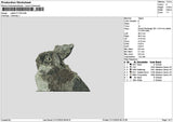 Rabbit 2112 Embroidery FIle 6 sizes