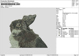 Rabbit 2112 Embroidery FIle 6 sizes