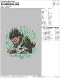 Rock Lee Mode Embroidery