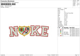 NIKE RVM Embroidery File 6 sizes