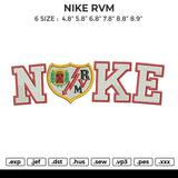 NIKE RVM Embroidery File 6 sizes