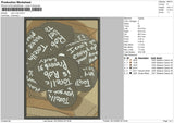 Rock In Box Embroidery File  sizes