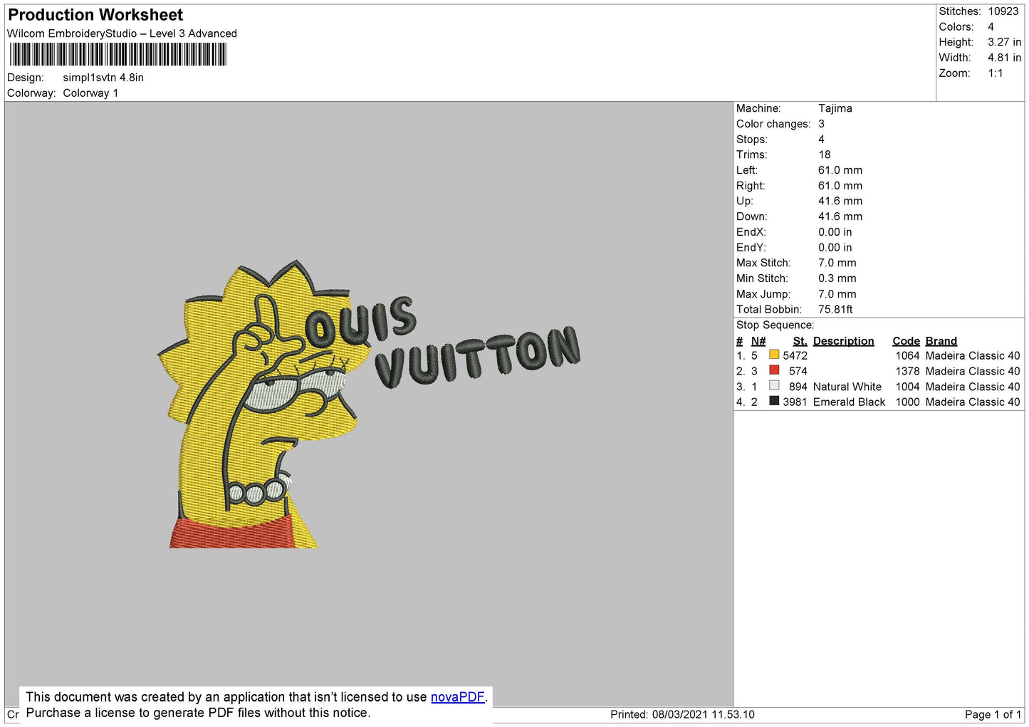 Simpson Louise V