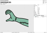 Sally's hand Embroidery File 6 sizes