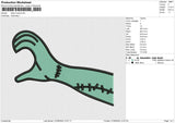 Sally's hand Embroidery File 6 sizes