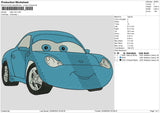 Sally New Embroidery File 4 size