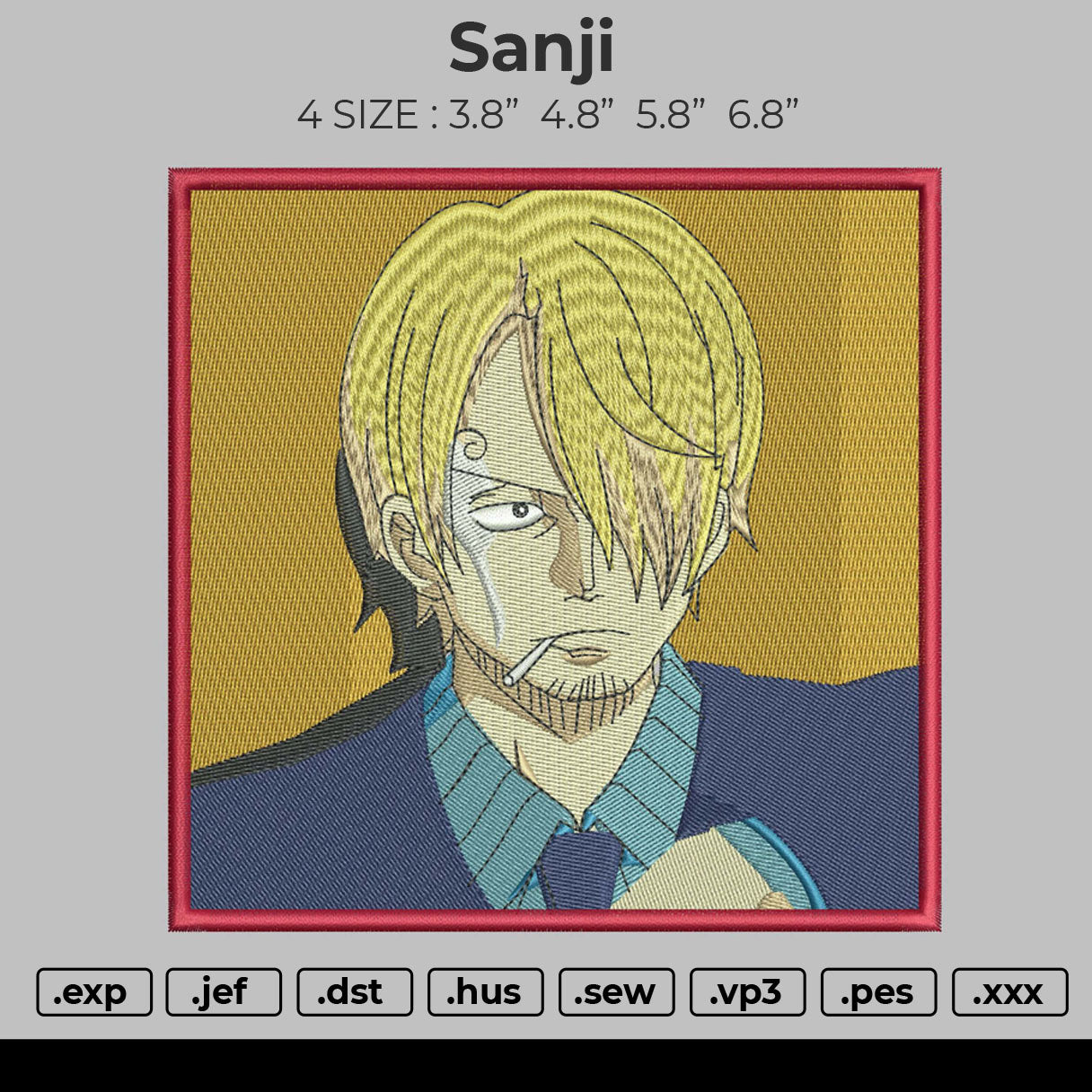 Sanji Embroidery