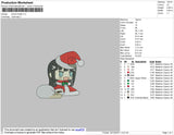 Santa Hinata Embroidery