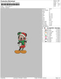 Santa Mickey Embroidery