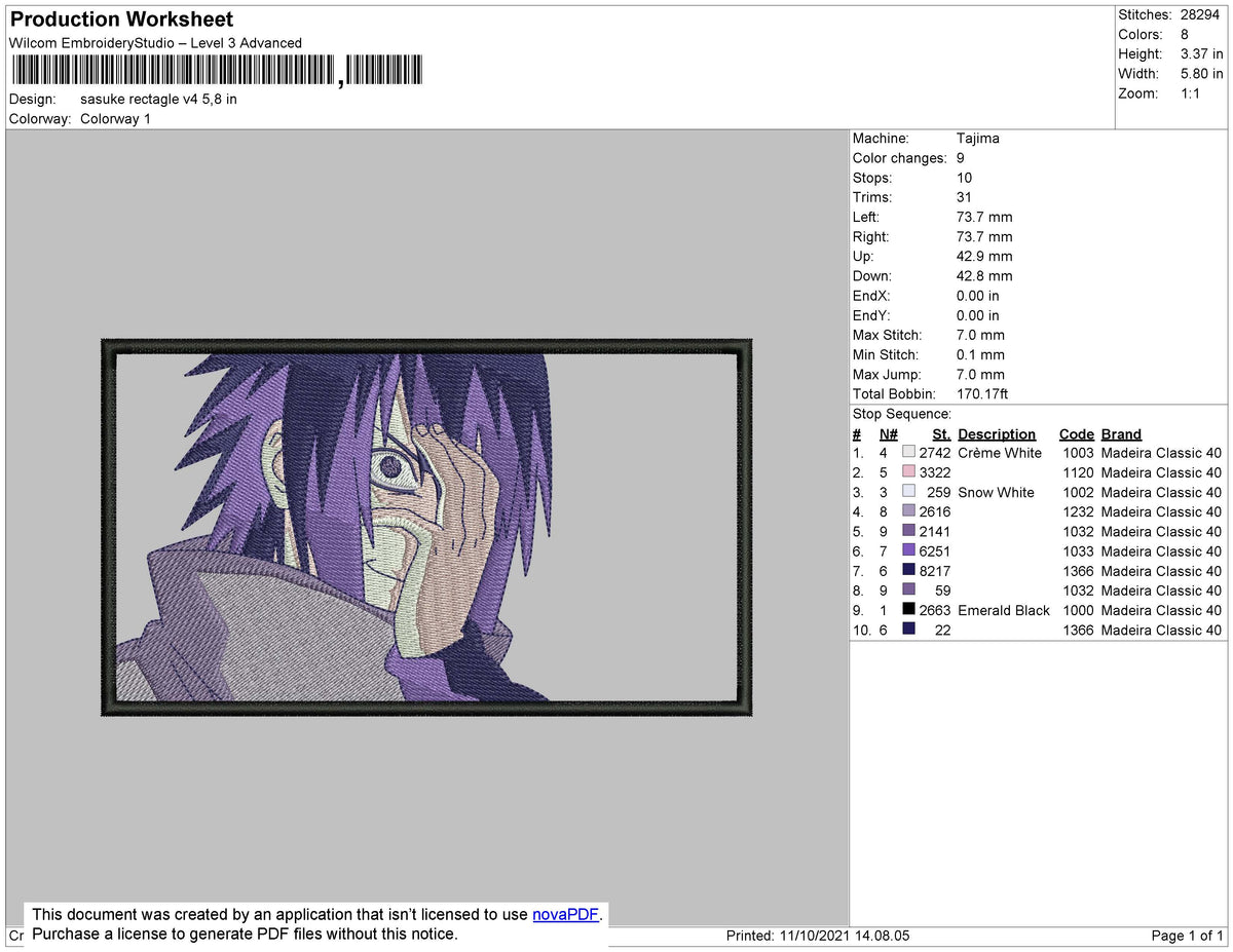 Sasuke Rectangle V5