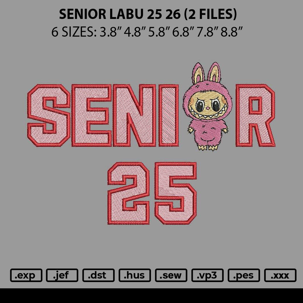 Senior Labu 25 26 Embroidery 2 Files