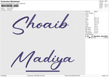 Shoaib Embroidery File 6 size